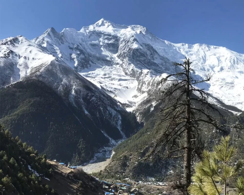 Massif Annapurna Himalaya Range