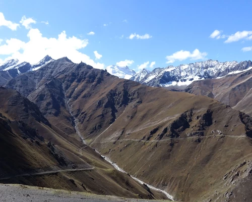 Mountain Cap And Trekking Trial