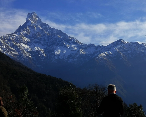 mt fishtail view