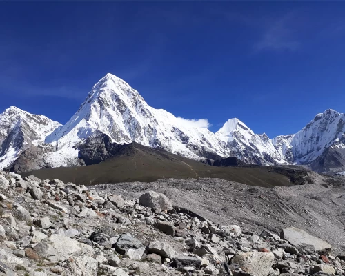 Mt Pumori And Himalayas
