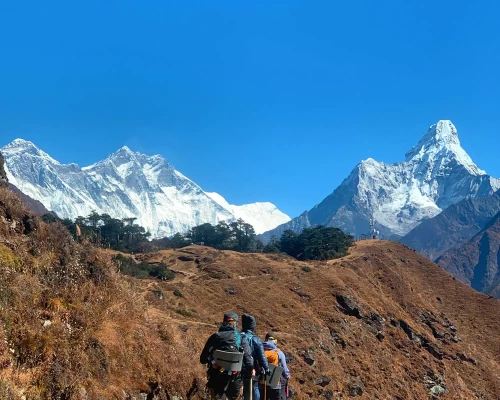 On The Way To Everest View Point