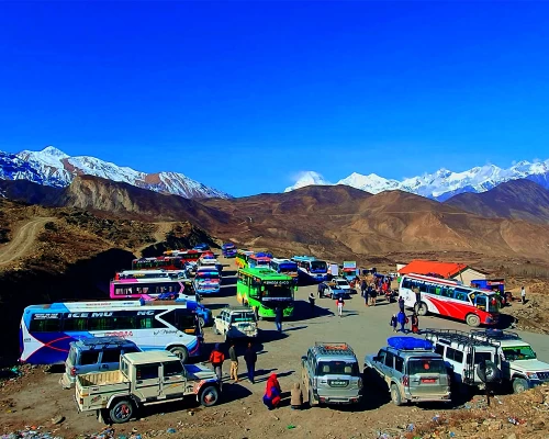 Parking At Muktinath