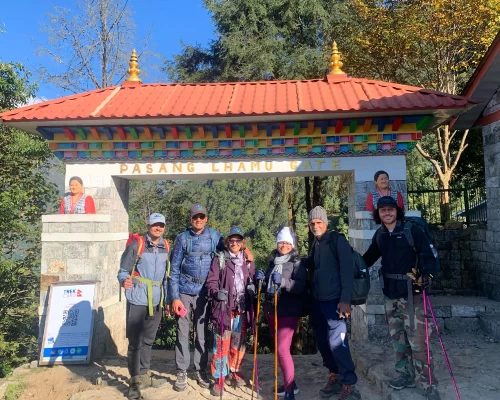 Passang Lhamu Gate Lukla