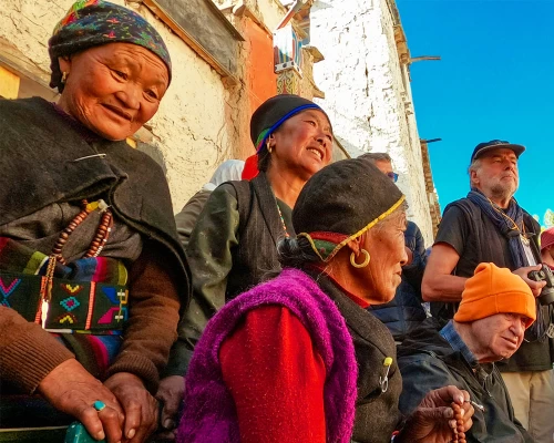 People In Upper Mustang