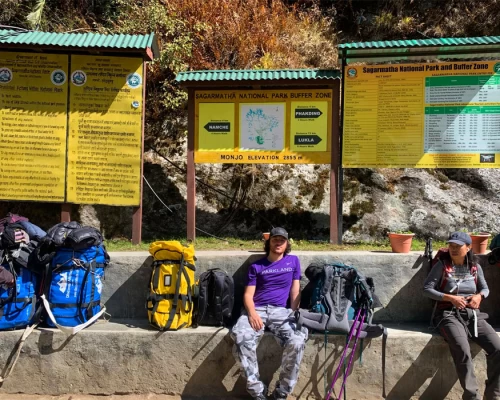 Permit Counter At Lukla