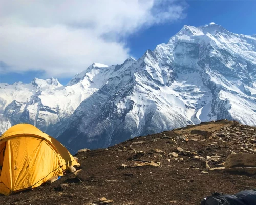 Pisang Peak Base Camp