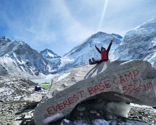 Reached At Base Camp