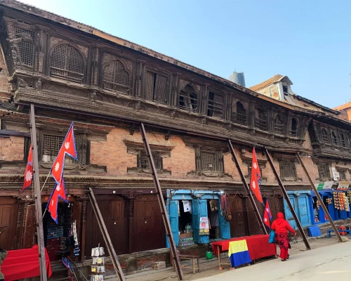 street of bhaktapur