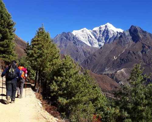 trekking route
