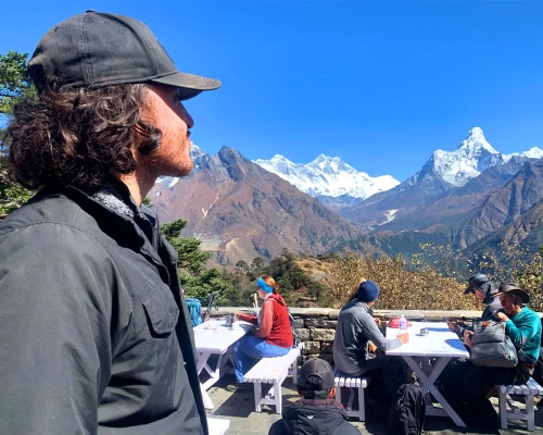 View From Everest View Hotel