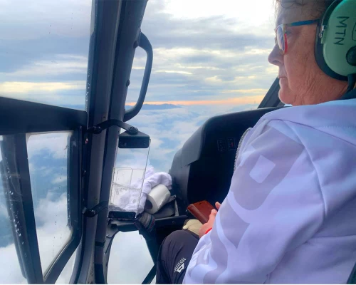 View From Helicopter