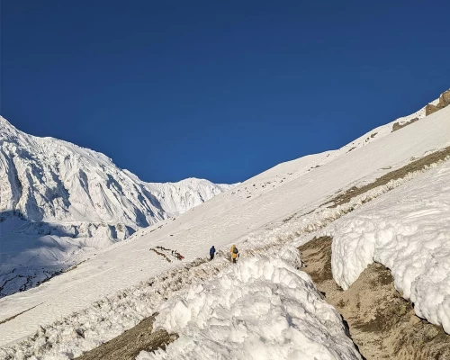 Way To Thorang La Pass