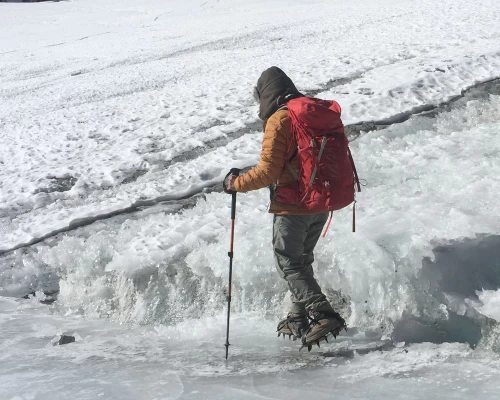 Winter Trek In Chola Pass