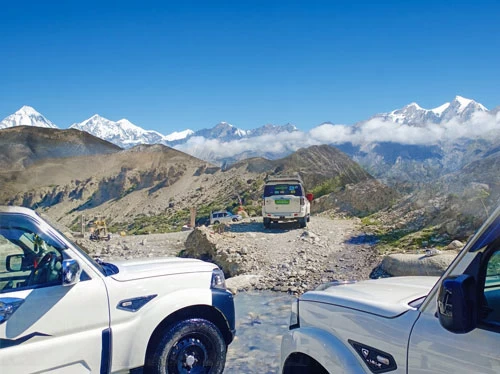 Jeep to Muktinath