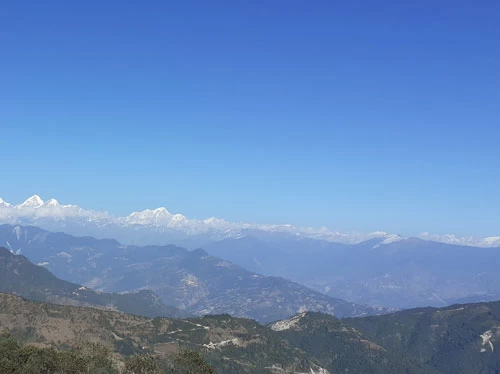 the Jugal Himalayan range as captured during the Namobuddha day tour