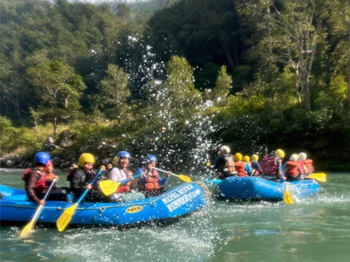 sunkoshi rafting