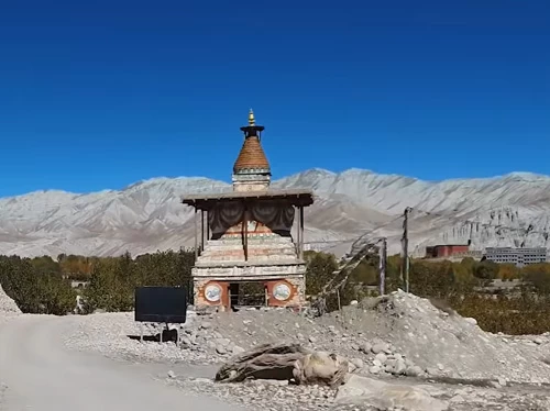 Chorten in Lo-Manthang.