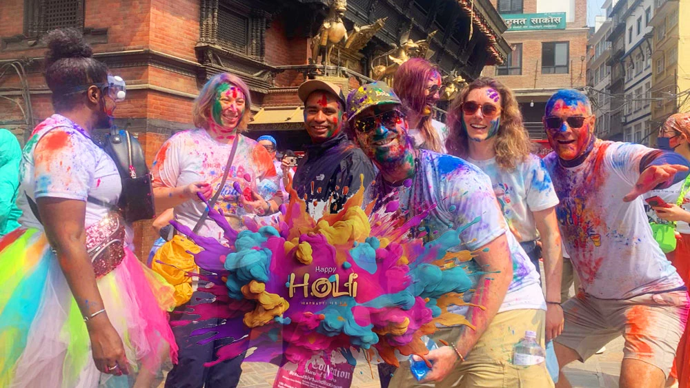 Holi Festival in Nepal